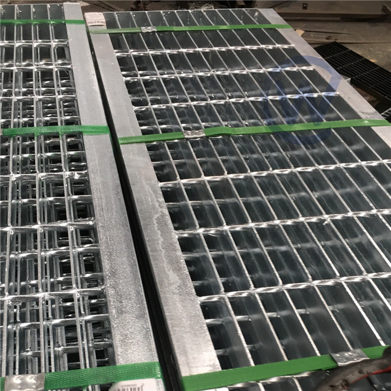 Grata in acciaio seghettato zincato per progetti di pavimenti in acciaio con piattaforma