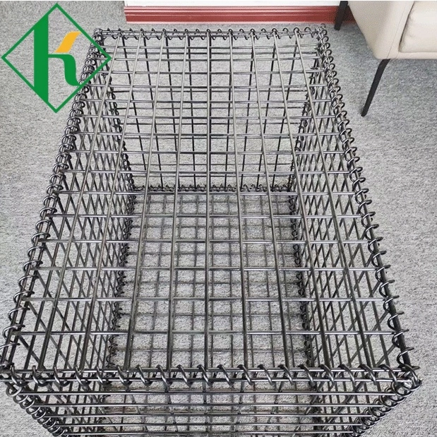 良い価格メーカー 50x100 Mm 電流を通された蛇籠ボックス金網フェンシング土工製品石ケージ
